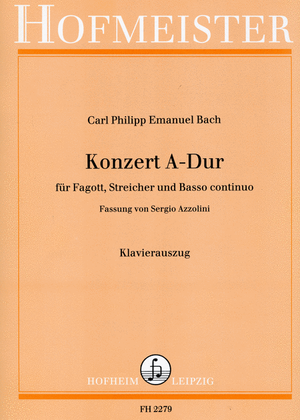 Book cover for Konzert A-Dur / KlA