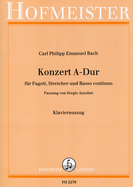 Konzert A-Dur / KlA