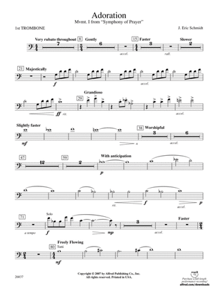 Adoration (Movement 1 from Symphony of Prayer): 1st Trombone
