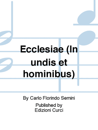 Ecclesiae (In undis et hominibus)