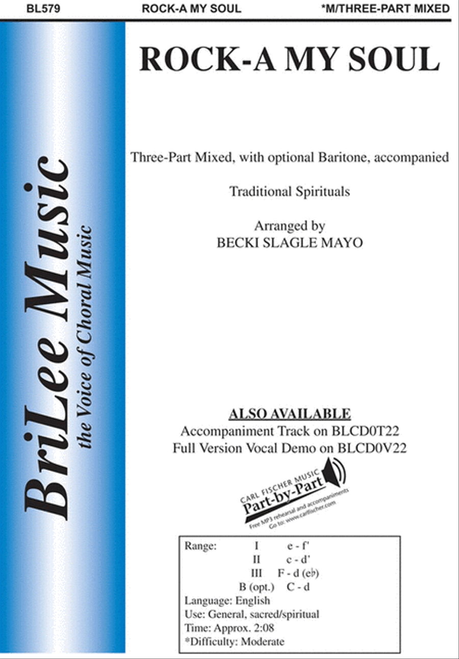 Rock-A My Soul 3-Part scores gallery preview page 1