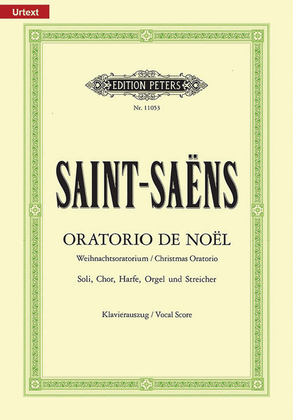 Book cover for Oratorio de Noël (Christmas Oratorio) Op. 12 (Vocal Score)