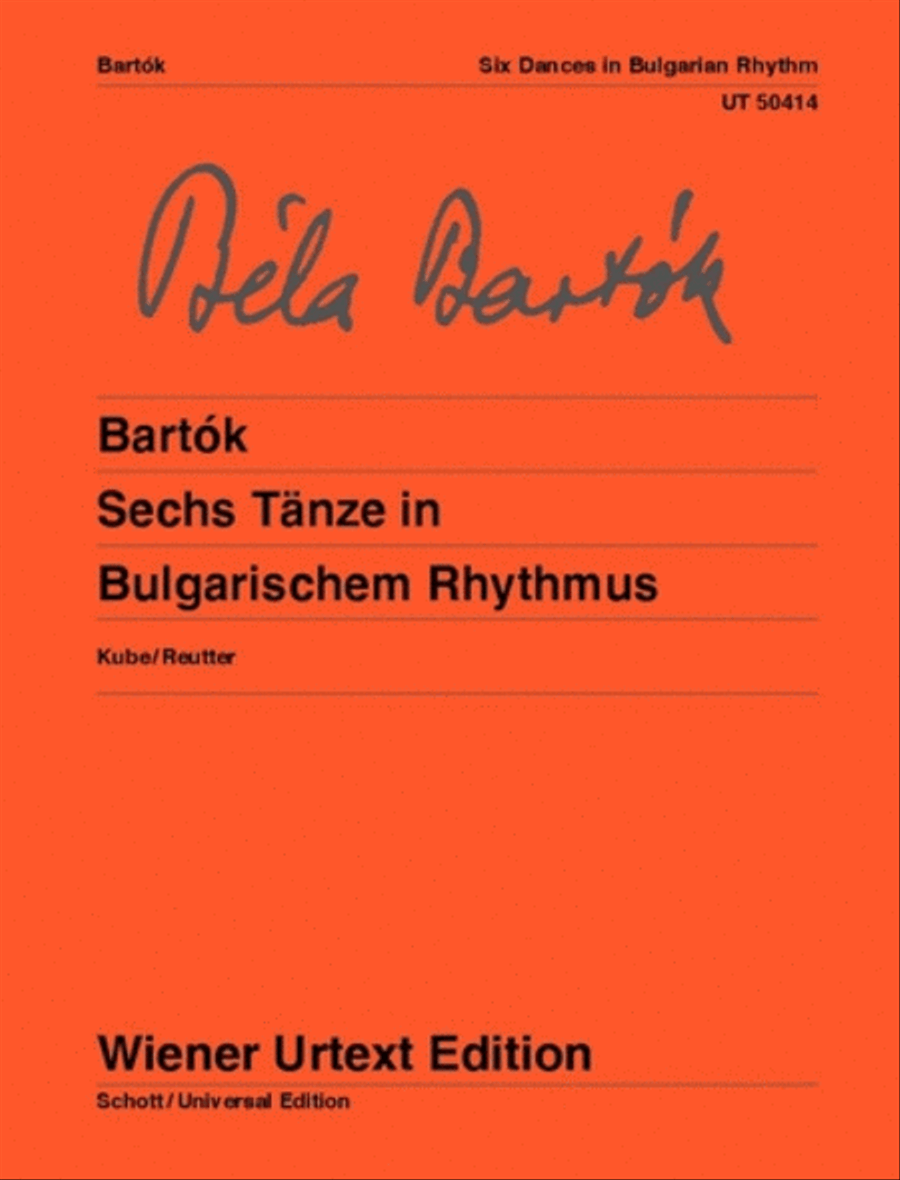 6 Dances in Bulgarian Rhythm Chamber Music scores gallery preview page 1