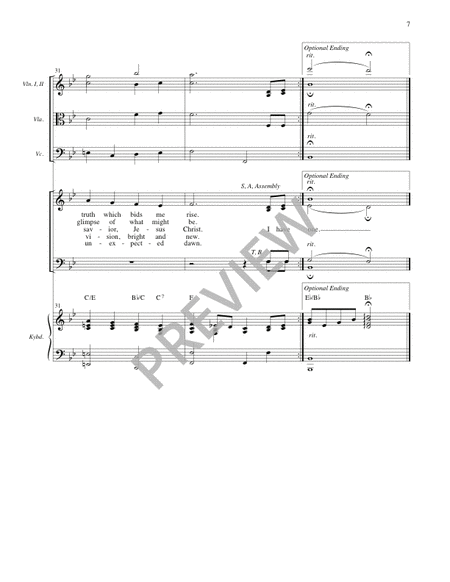 Jerusalem, My Destiny - Full Score and String Parts