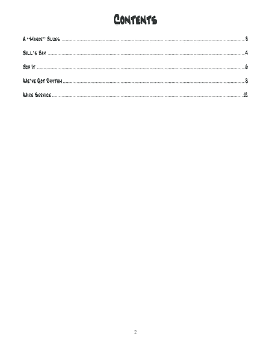 Jazz Guitar Ensembles Level 2 Guitar Ensemble scores gallery preview page 3