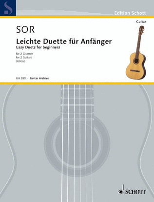 Book cover for Easy Duets for Beginners