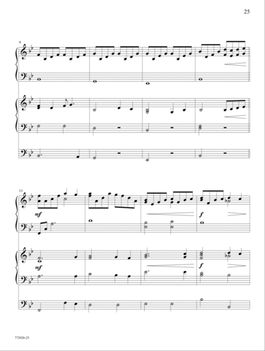 Hymns and Spiritual Songs Organ scores gallery preview page 12