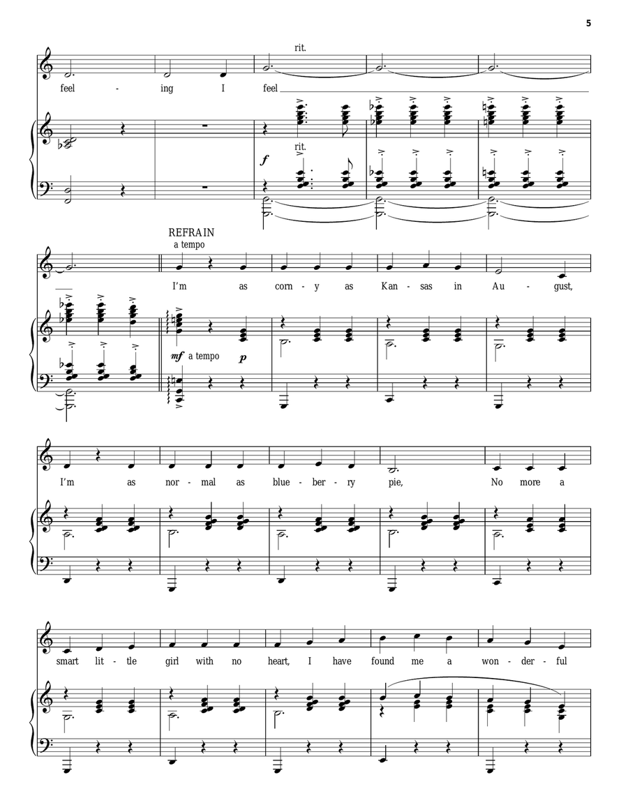 A Wonderful Guy Piano, Vocal scores gallery preview page 5