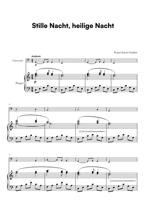 Franz Xaver Gruber - Stille Nacht, heilige Nacht (for Cello and Piano)