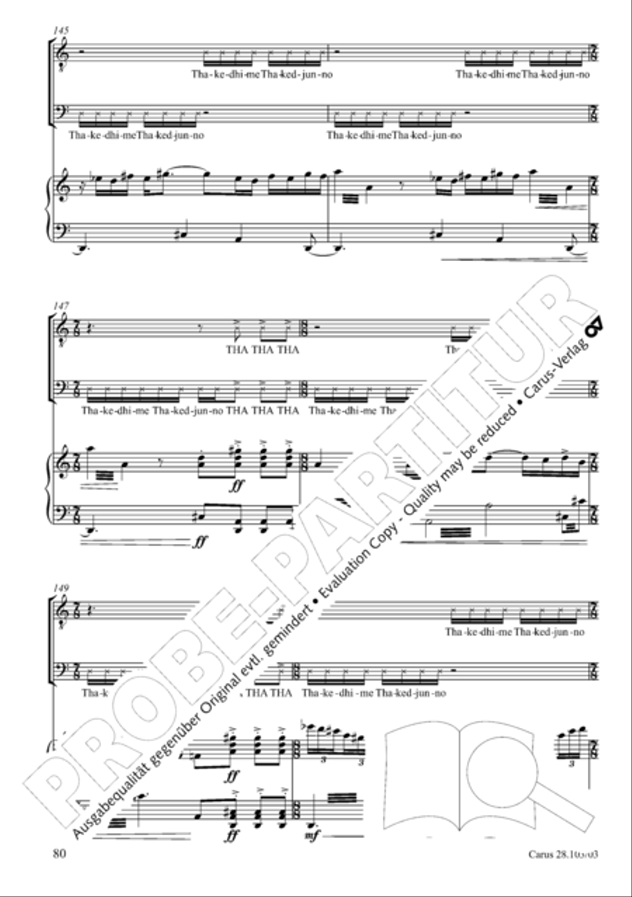Water Water 4-Part scores gallery preview page 95