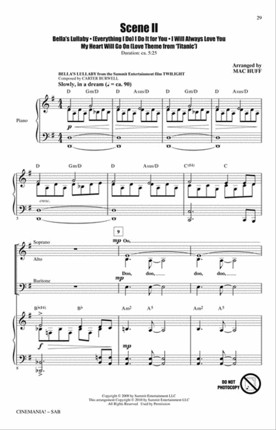 Cinemania! Movie Blockbusters in Concert Cinemania! Movie Blockbusters in Concert 3-Part scores gallery preview page 4