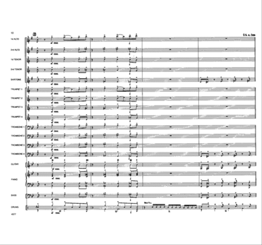 O Come, All Ye Faithful O Come, All Ye Faithful Jazz Ensemble scores gallery preview page 11