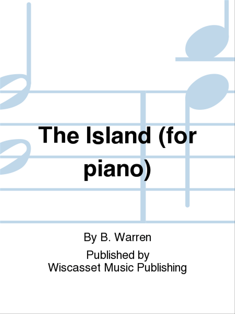 The Island (for piano) Piano Solo scores gallery preview page 1