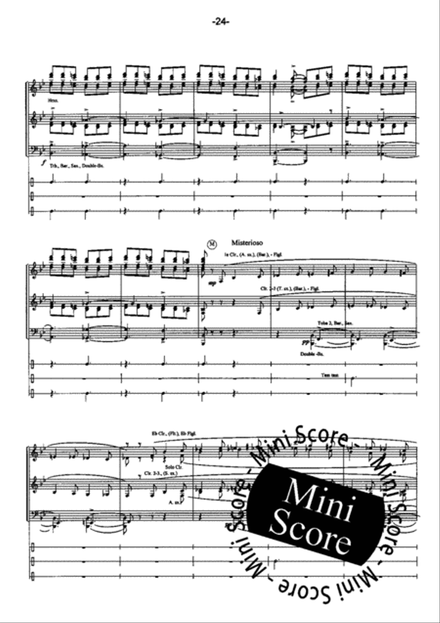 Partita Concert Band scores gallery preview page 27