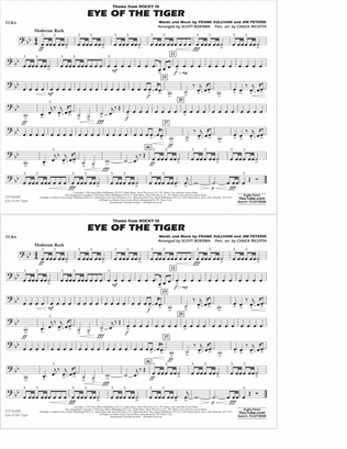Eye Of The Tiger (arr. Scott Boerma) - Tuba