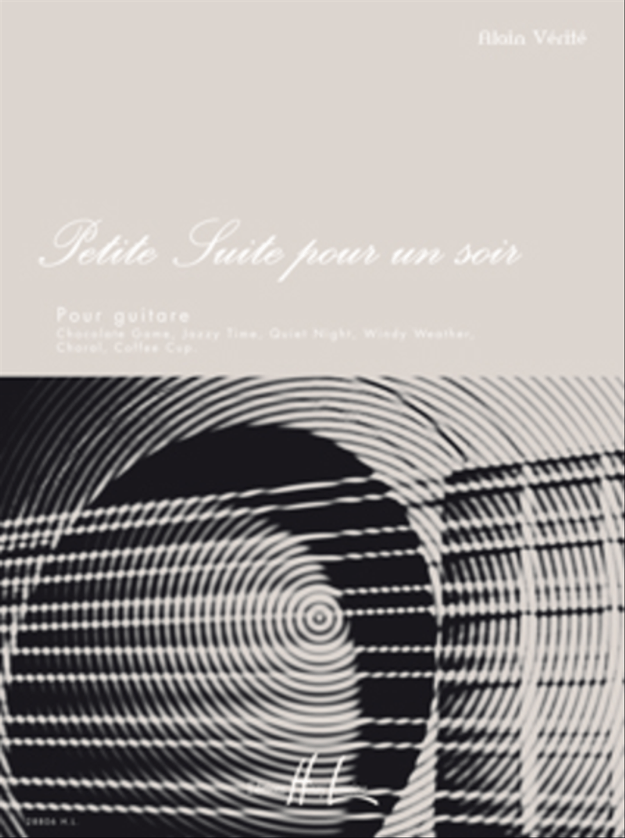 Petite suite pour un soir Acoustic Guitar scores gallery preview page 1
