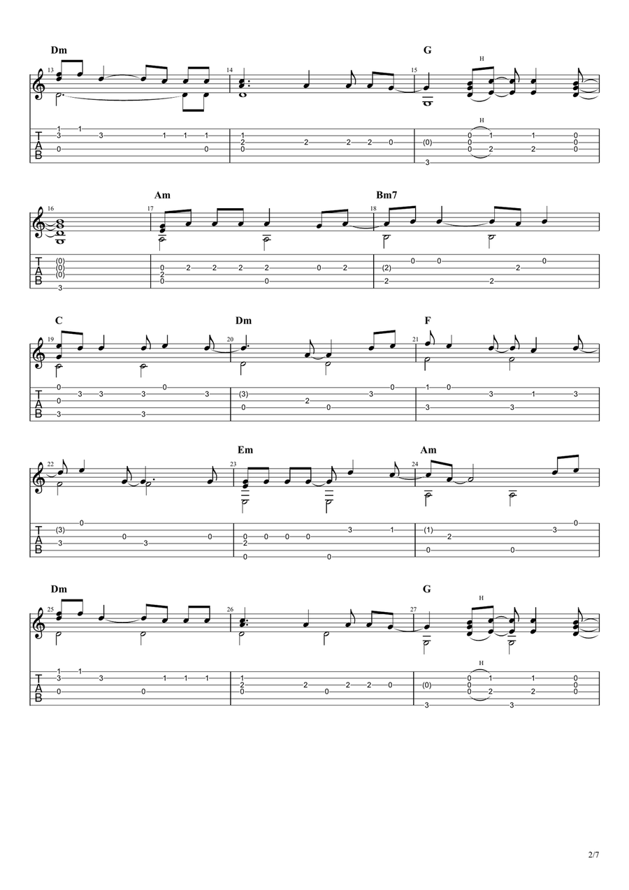 Against All Odds (take A Look At Me Now) Acoustic Guitar scores gallery preview page 2