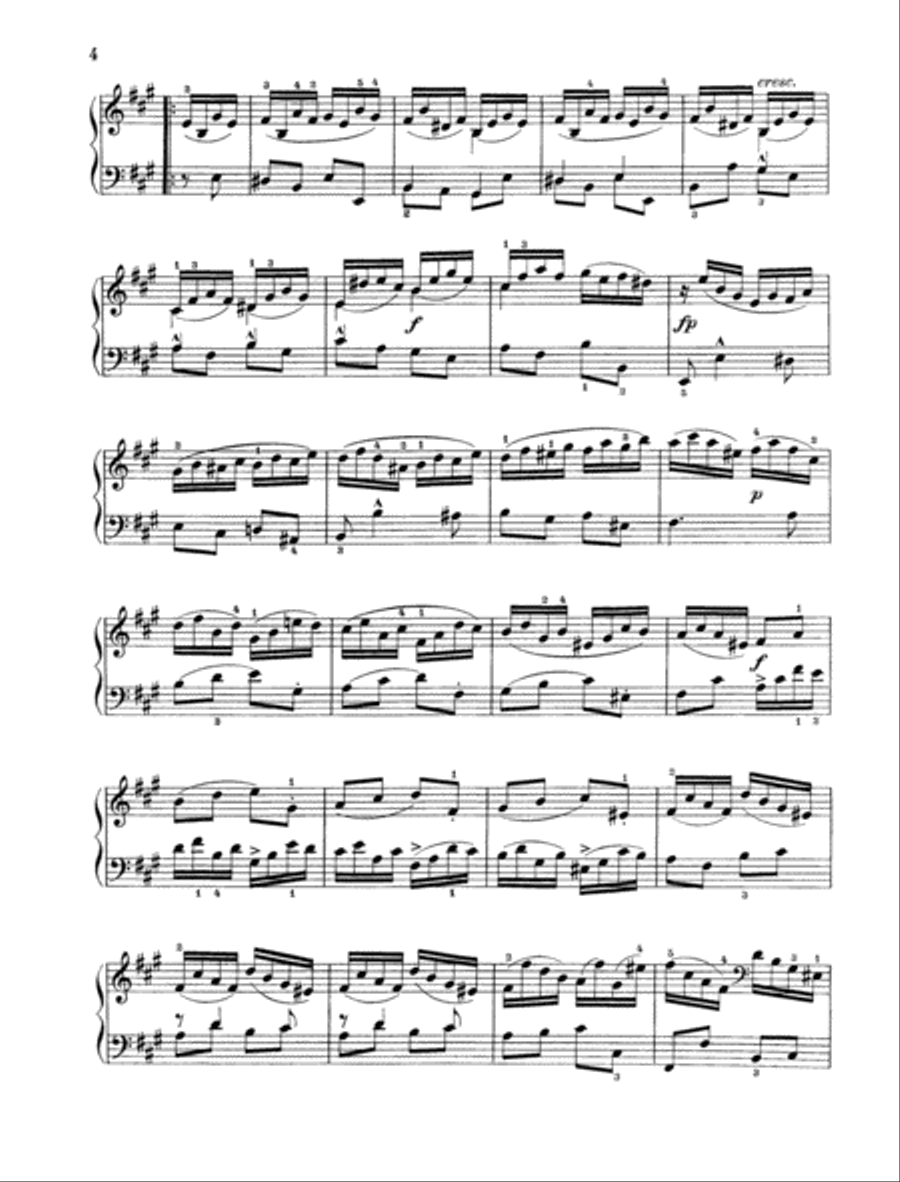 Toccata A major Piano Solo scores gallery preview page 2