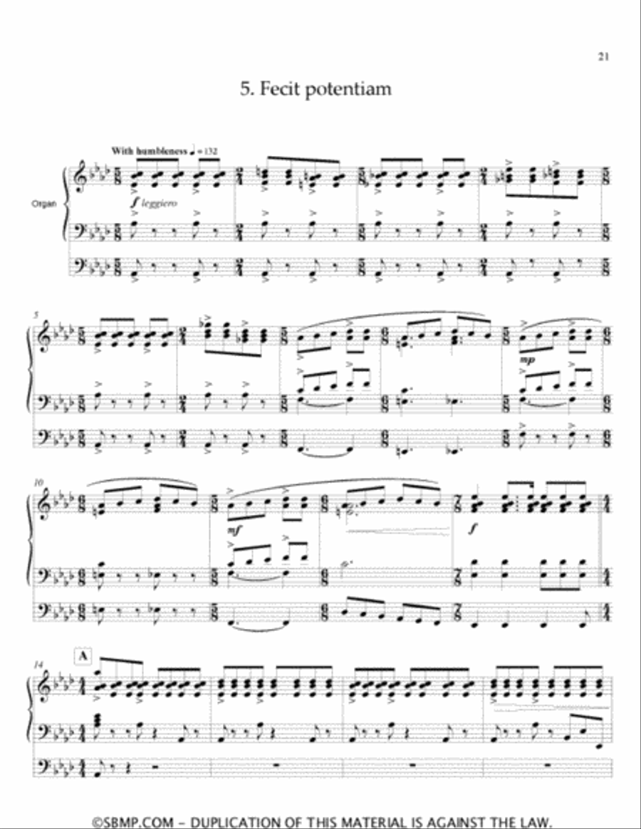 Magnificat - SSAA Choral Book SSAA scores gallery preview page 24