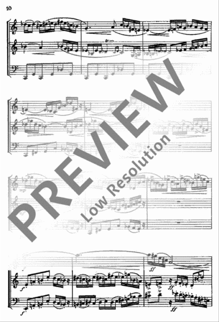 Divertissement Bassoon scores gallery preview page 11