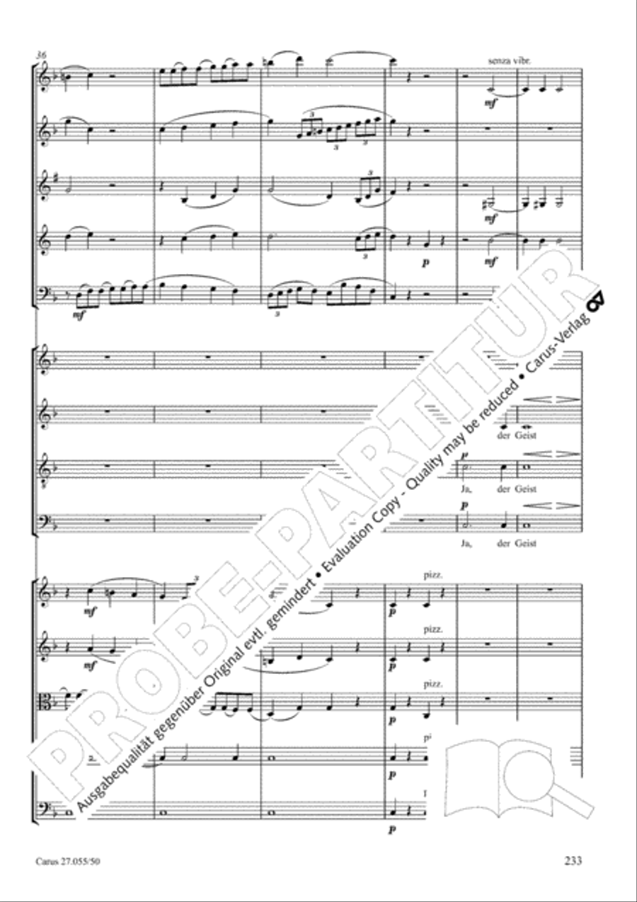 Ein Deutsches Requiem (German Requiem) 4-Part scores gallery preview page 240