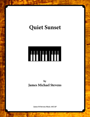 Book cover for Quiet Sunset
