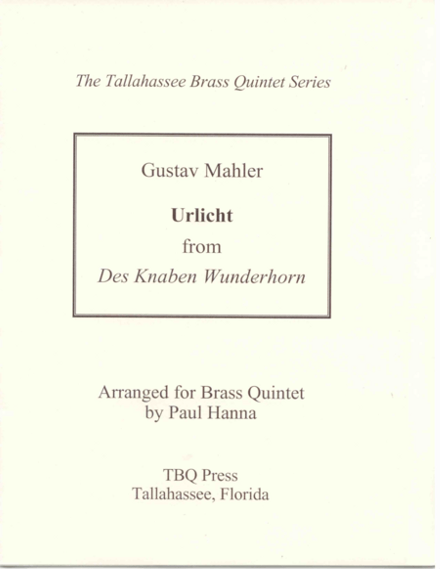 Urlicht Brass Ensemble scores gallery preview page 1
