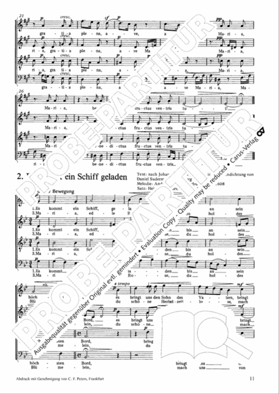 Geistliches Chorbuch der Romantik Choir scores gallery preview page 12