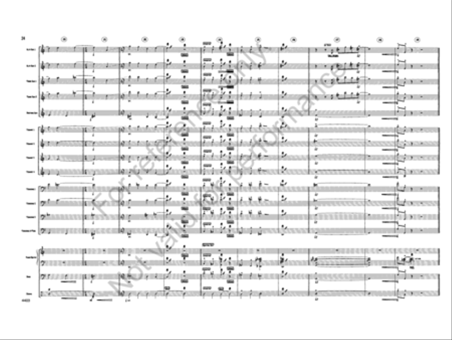 Speed Trap Speed Trap Jazz Ensemble scores gallery preview page 23