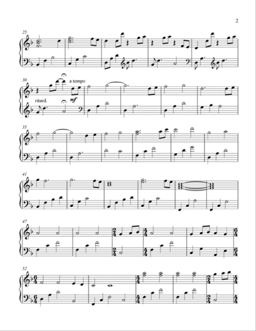 Breath Of Heaven (Mary's Song) Harp scores gallery preview page 3