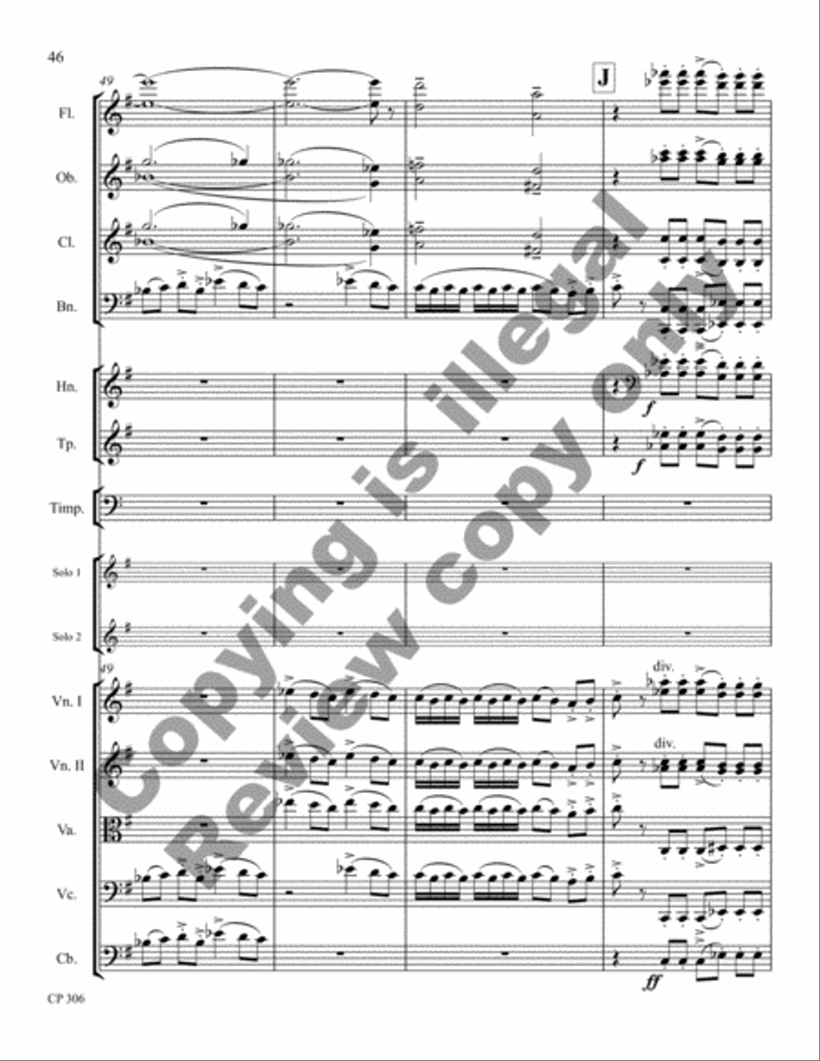 Little Suite Full Orchestra scores gallery preview page 126