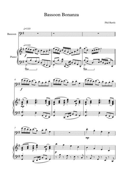 Bassoon Bonanza - Bassoon and Piano image number null