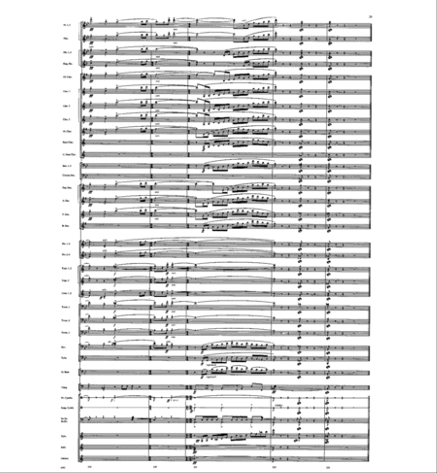 Millennium III Millennium III Concert Band scores gallery preview page 38