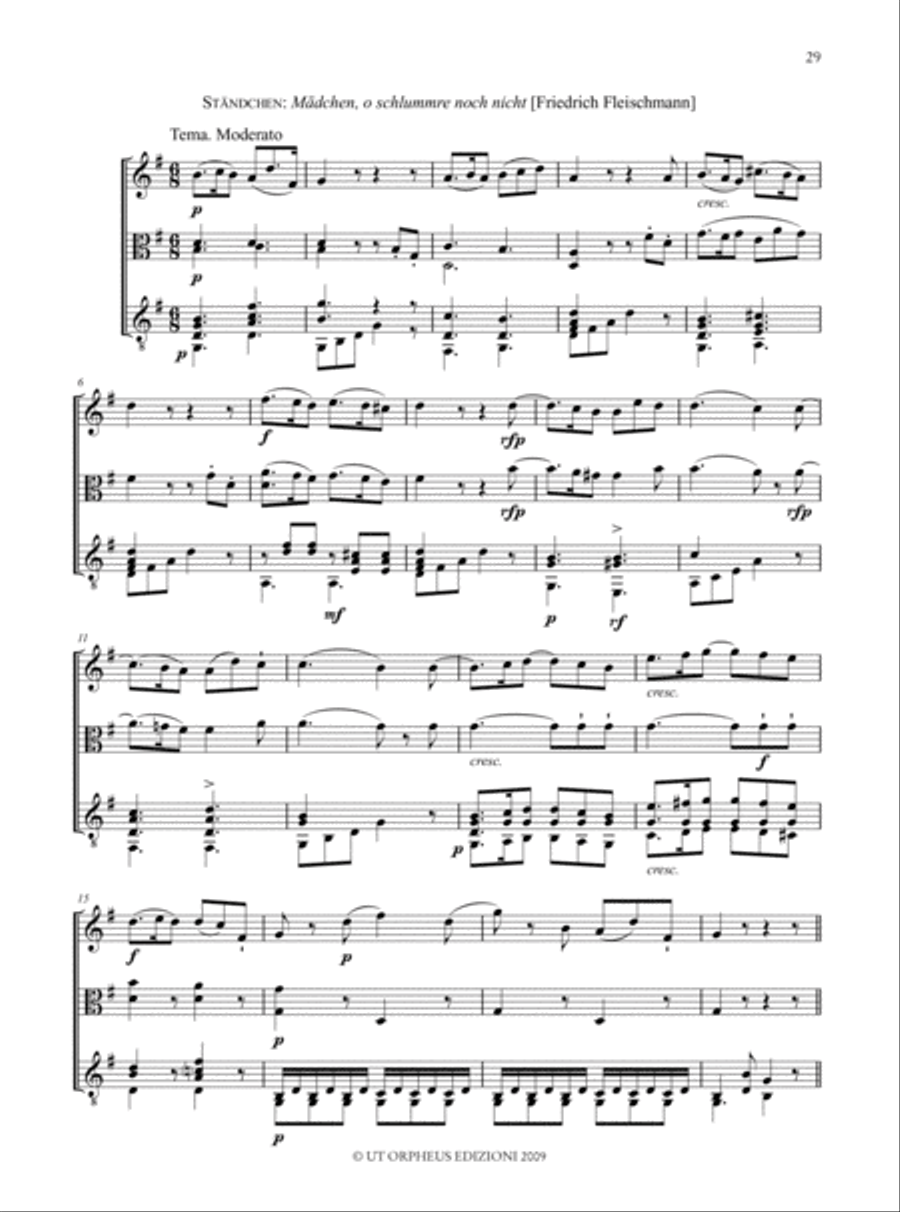 Notturno Op. 21 for Flute, Viola and Guitar image number null