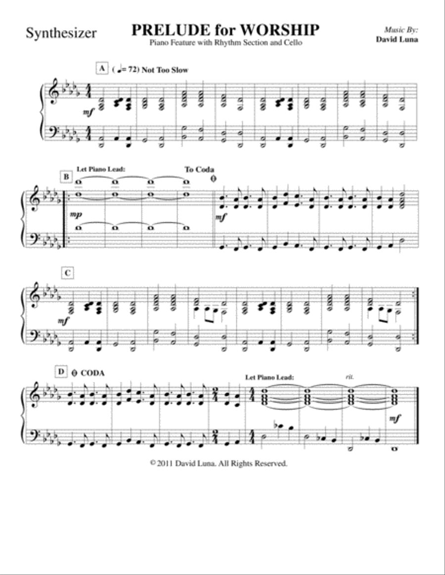 Prelude for Worship Small Ensemble scores gallery preview page 3
