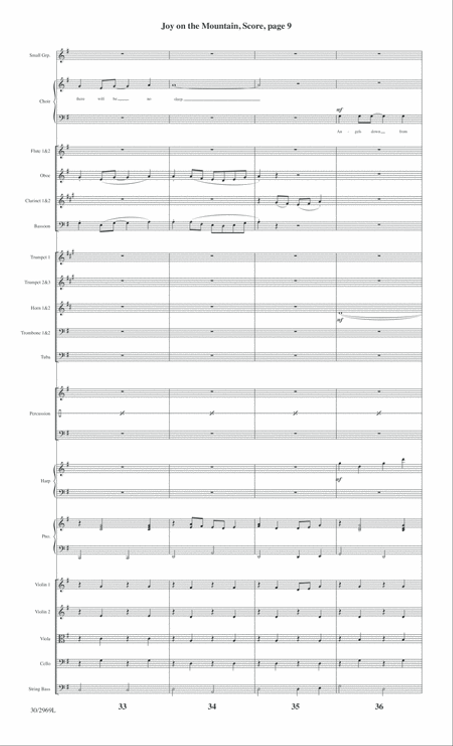 The Heart of Christmas - Full Score Choir scores gallery preview page 138
