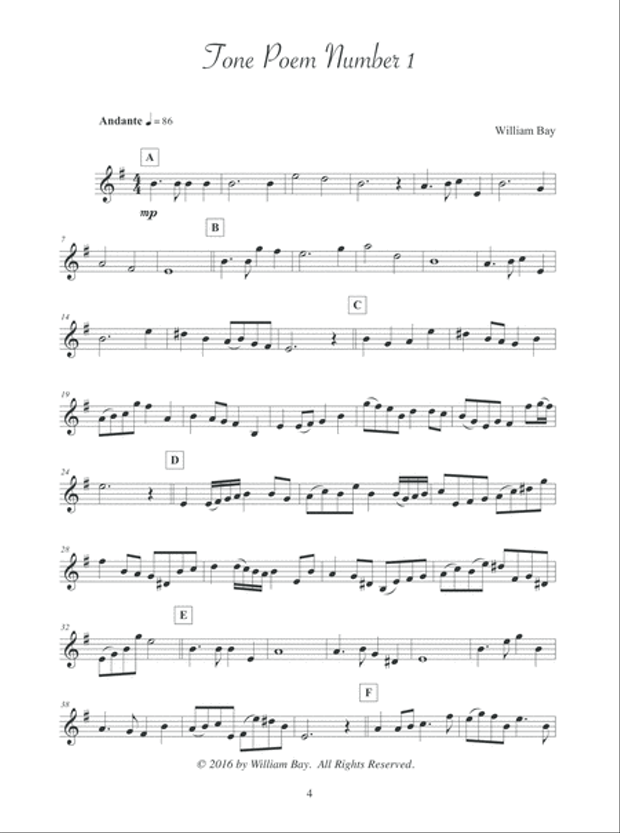 Trumpet Tone Poems Trumpet Tone Poems Bugle scores gallery preview page 5