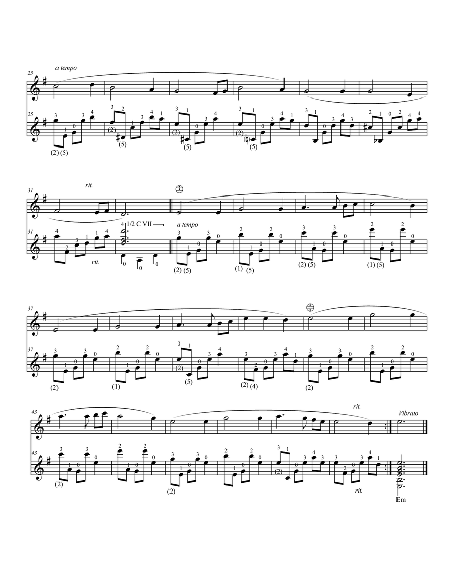 RICORDI D’IRLANDA Acoustic Guitar scores gallery preview page 5