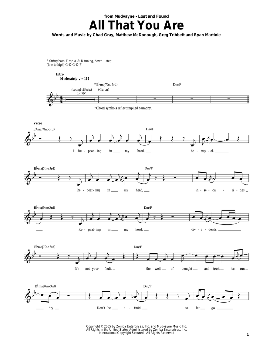 All That You Are Electric Guitar scores gallery preview page 1