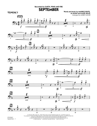 September (Key: C) - Trombone 3