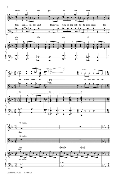 Les Miserables Choral Selections (arr. Roger Emerson)