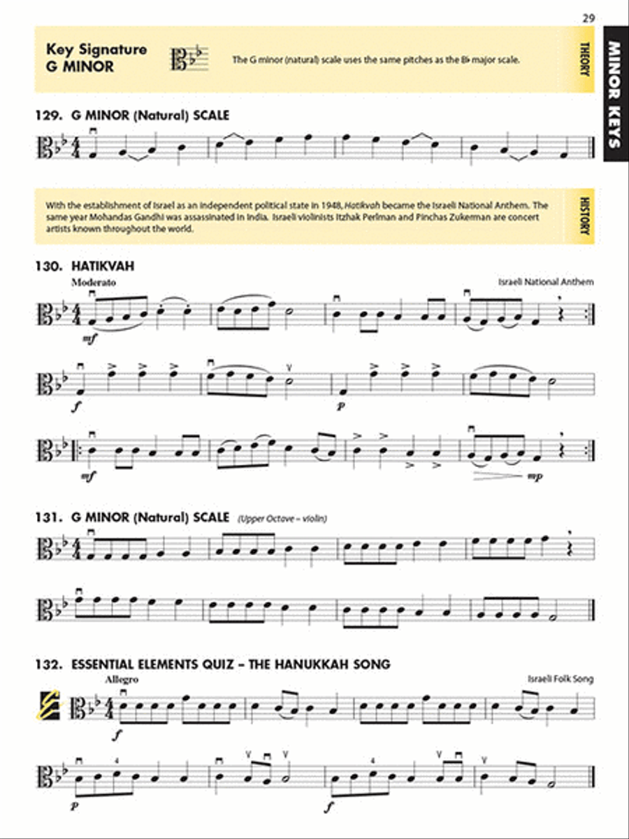 Essential Elements for Strings – Book 2 with Online Resources String Orchestra scores gallery preview page 5