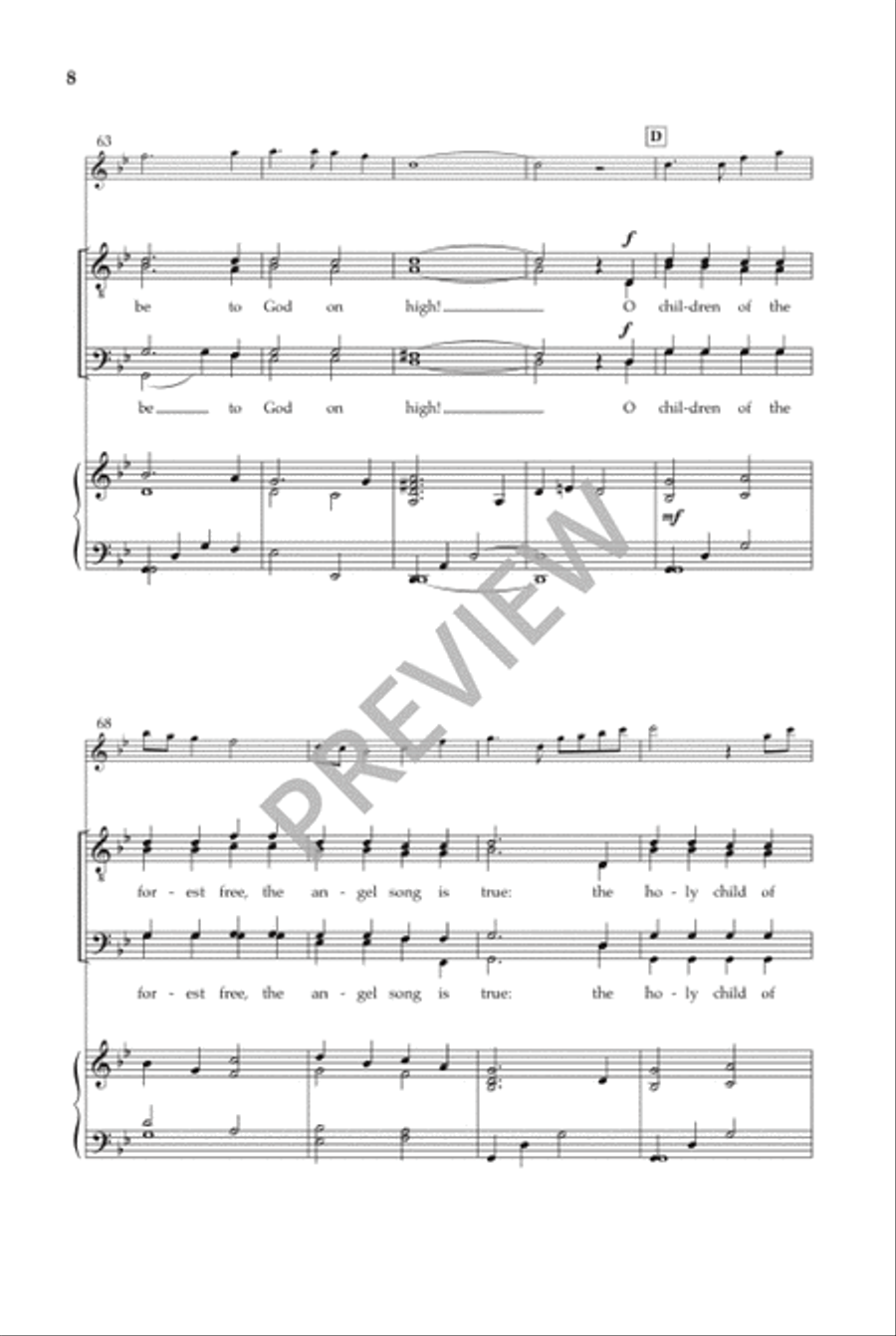 'Twas in the Moon of Wintertime TTBB scores gallery preview page 9