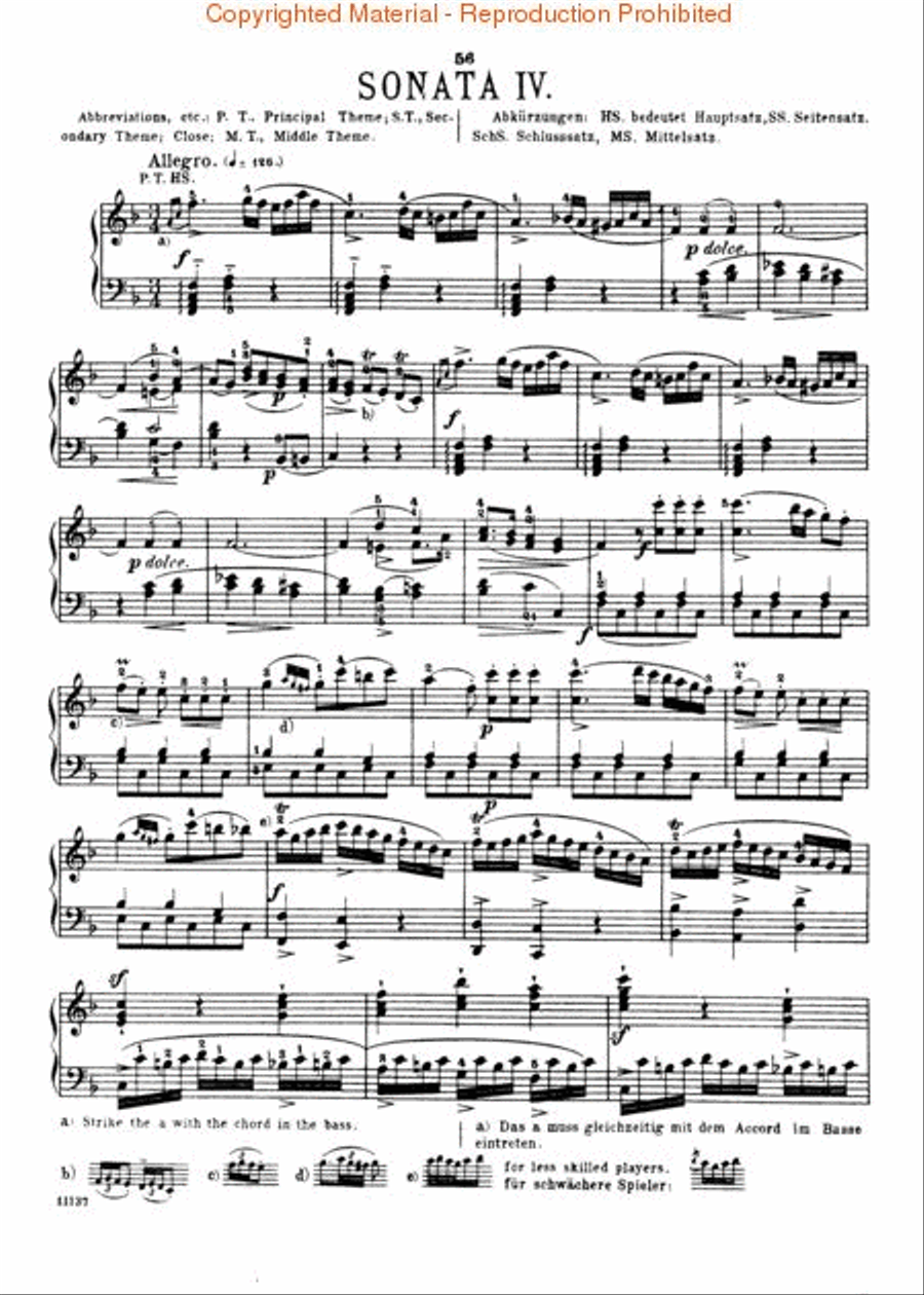 Sonata Album for the Piano – Book 1 Piano Solo scores gallery preview page 3