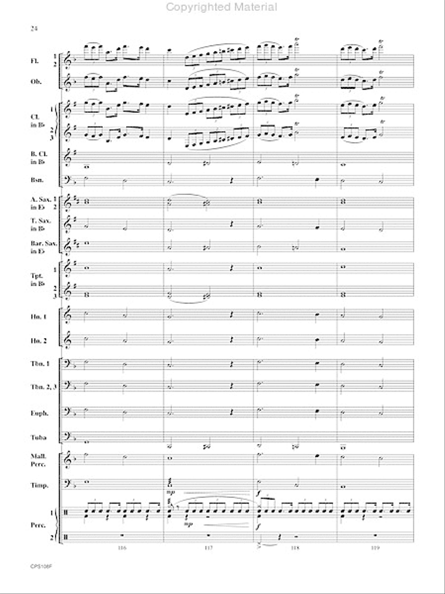 Aisling Gaelach Aisling Gaelach Concert Band scores gallery preview page 25