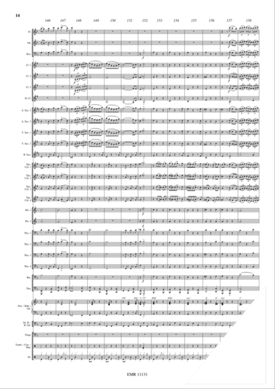 Take 3 Concert Band scores gallery preview page 15