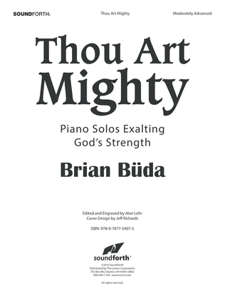 Book cover for Thou Art Mighty (Digital Delivery)