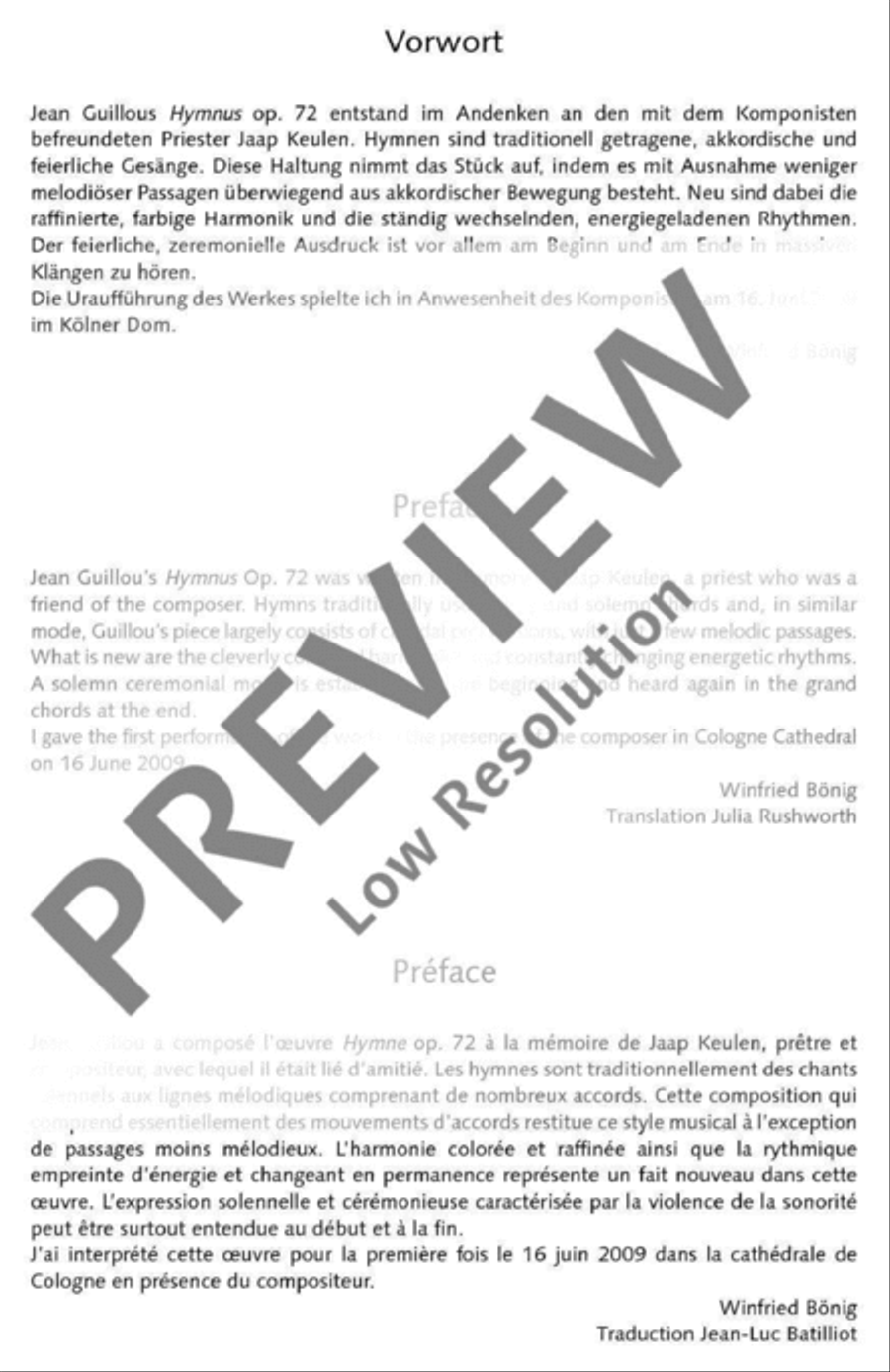 Hymnus Organ scores gallery preview page 3