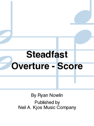 Book cover for Steadfast Overture - Score