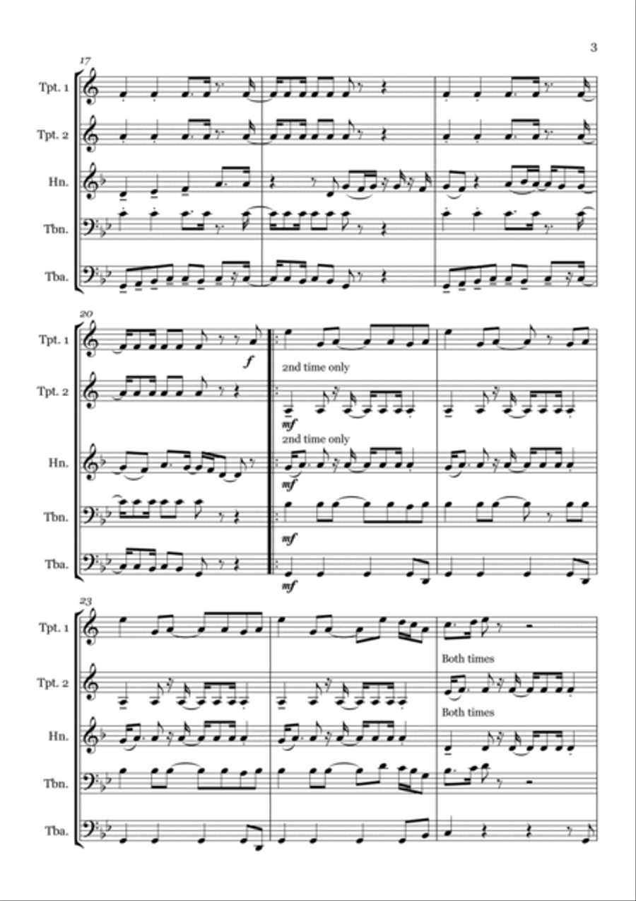 Sing Horn scores gallery preview page 5